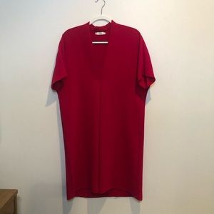 Lush Pink Vince Cocoon Style Dress